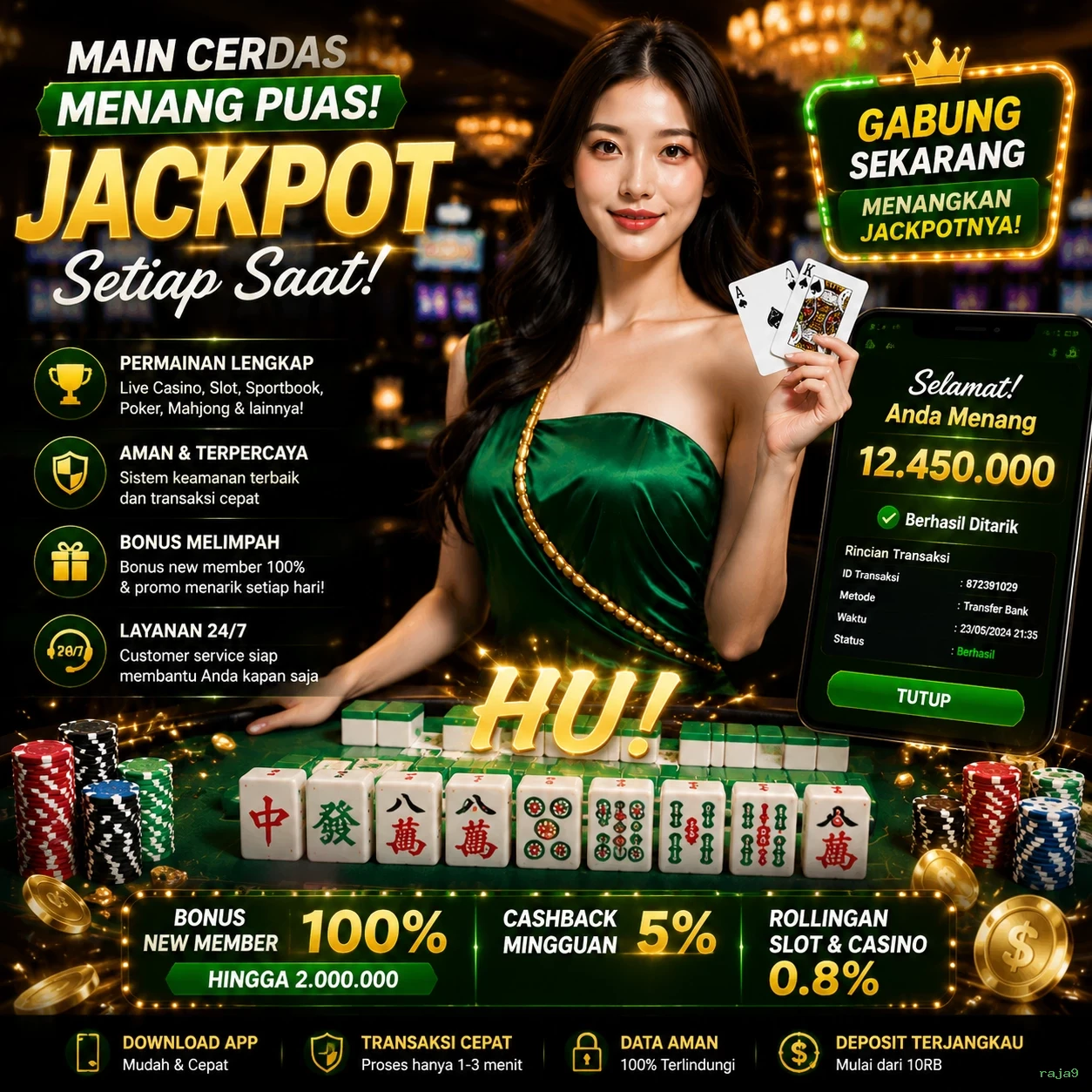 Mengulas Keunggulan Permainan di Situs raja9