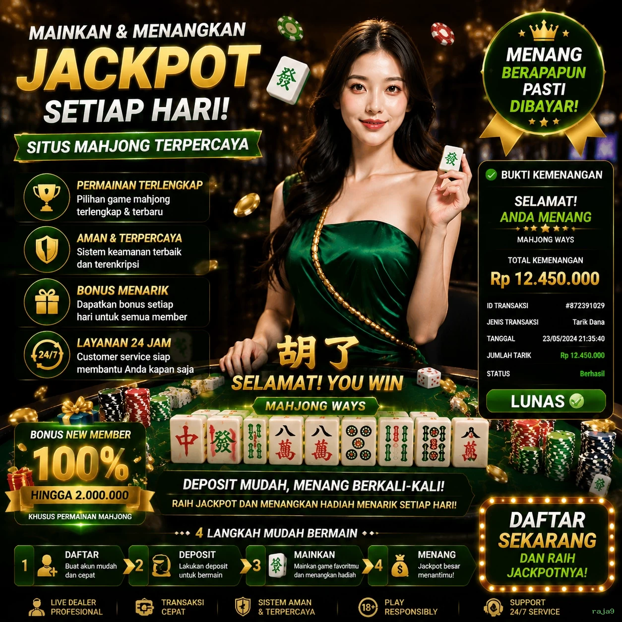 raja9 Dukungan Pelanggan